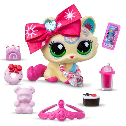 Littlest Pet Shop Sweet and Stylish Collection - Deluxe Ragdoll Cat Playset for Kids 9