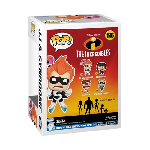 Funko Pop! Animation The Incredibles - Jack-Jack & Syndrome Vinyl Figure (80948)