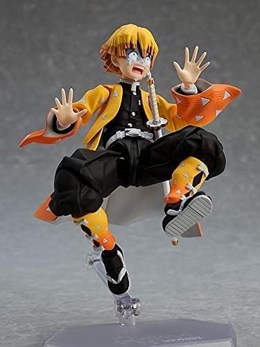 Max Factory Figma Demon Slayer: Kimetsu no Yaiba - Zenitsu Agatsuma Articulated Figure (M06746)