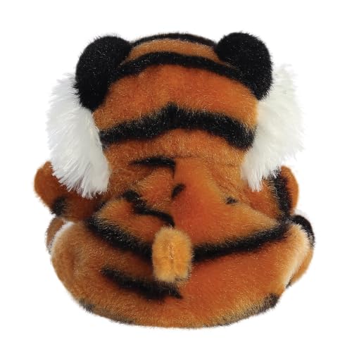 AURORA Palm Pals Indy Tiger Soft Toy | 13cm | Orange & Black | Suitable from Birth 4