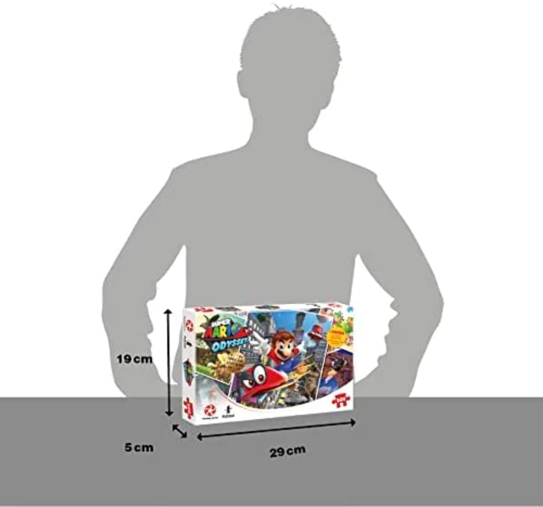 Winning Moves Super Mario Odyssey 500 Piece Jigsaw Puzzle Game | Ages 8+ 4