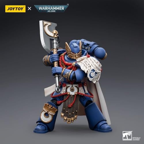 JoyToy Bloomage Tech - WH40K Ultramarines Honour Guard 2 1/18 Figure - Highly Detailed Collectible for Ages 15+