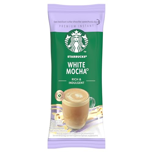 STARBUCKS White Chocolate Mocha Premium Mix Instant Coffee (12 x 5 Sachets) 7