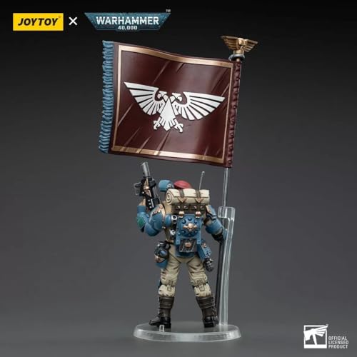 Bloomage Joytoy WH 40K Astra Militarum Tempestus Sci Com Banner Bearer Costume - 15+ (JT5130)