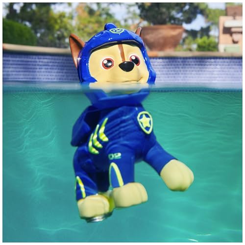 Swimways Paw Patrol Chase Schwimmfiguren, Bade- und Schwimmbadspielzeug, Wasserspielzeug