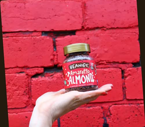 Beanies - Amaretto Almond Flavour Instant Coffee (50g)