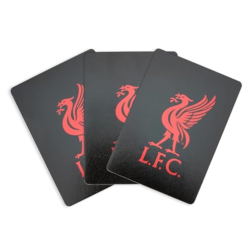 The Gift Scholars Liverpool FC Playing Cards - Standard 52-Card Deck with Red Liverbird Design 4