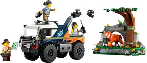 LEGO City Jungle Explorer Off-Road Truck Building Set - 314-Piece Playset for Ages 6+ 16