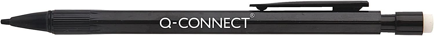Q-Connect Mechanical Pencil KF01345 - Black, Pack of 10 1