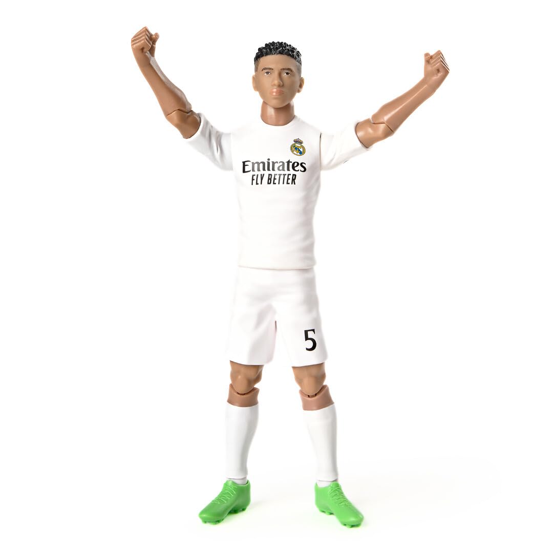 Banbo Sockers Toys Real Madrid Bellingham 8" Collectible Soccer Action Figu 4