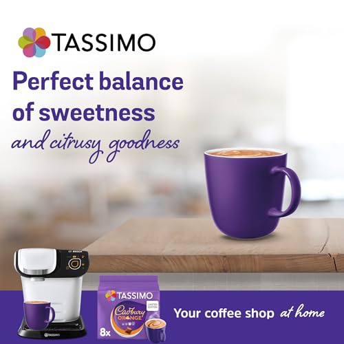 Tassimo Cadbury Orange Hot Chocolate Pods - Pack of 5 (40 Total Drinks)