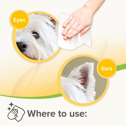 Beaphar Pet Wipes – Gentle Ear & Eye Wipes for Dogs with Chamomile | 30 Count 6