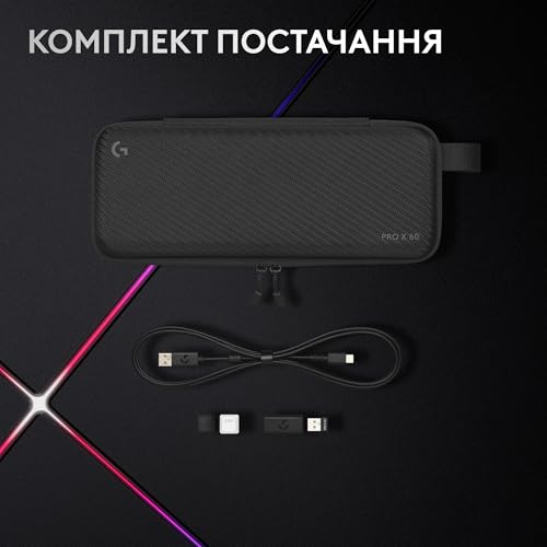 Logitech G PRO X 60 LIGHTSPEED Wireless Gaming Keyboard - Ultra Compact TKL with Optical Switches 19