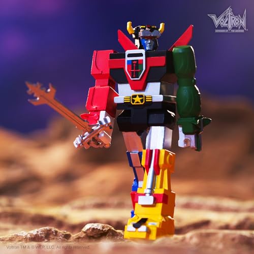 SUPER7 ReAction Voltron: Defender of the Universe - Shogun Voltron Action Figure (RE-VOLTW01-VOL-03)