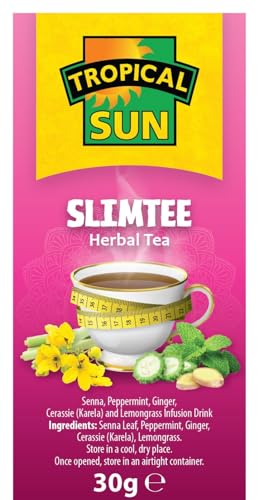 Tropical Sun Slimtee Herbal Infusion Tea, 20-Count