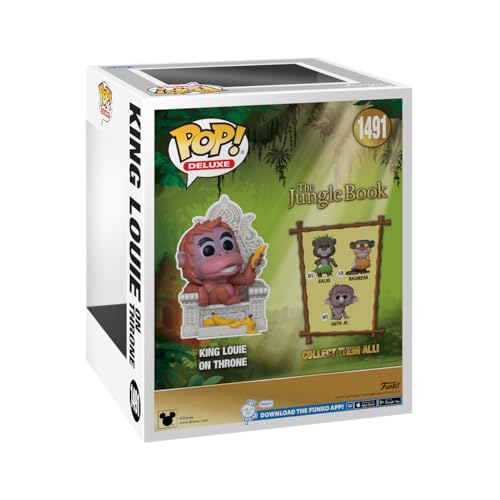 Funko Pop! Deluxe The Jungle Book - King Louie on Throne Vinyl Figure (80785)