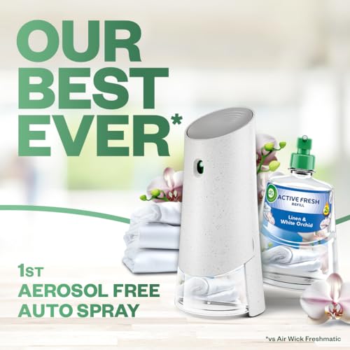 Air Wick - Sweet Vanilla & Shea Butter Aerosol-Free Automatic Spray Kit