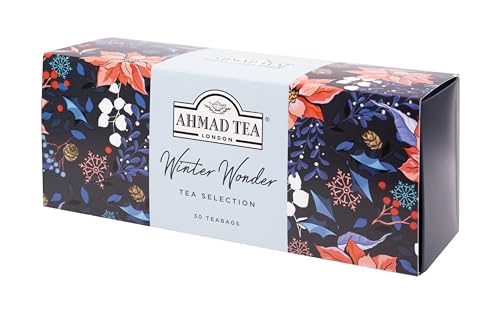 Ahmad Tea - Winter Wonderland Christmas Selection Pack - 30 Teabags (English Breakfast, Cinnamon Haze, Chai Spice) 5