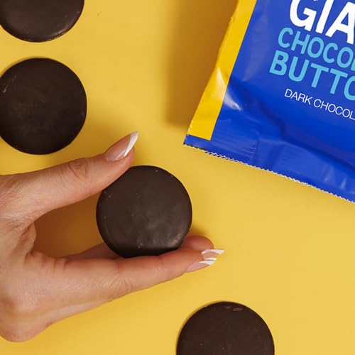 Montezuma's Giant Dark Chocolate Buttons, Gluten Free and Naturally Vegan 3