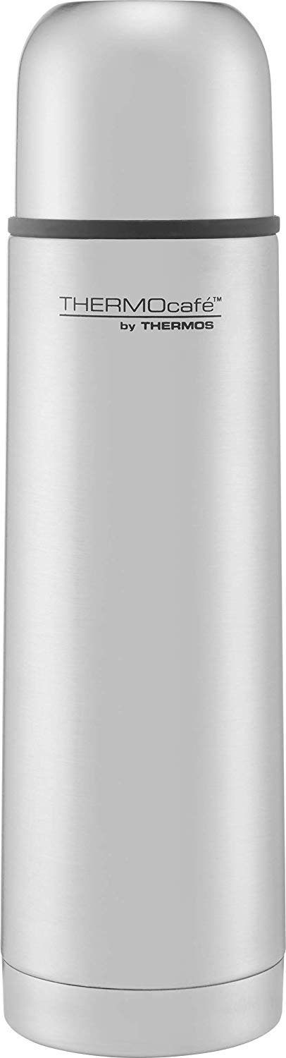 Thermos Stainless Steel Flask, 1.0 L - Double Wall Vacuum Insulated Thermos
