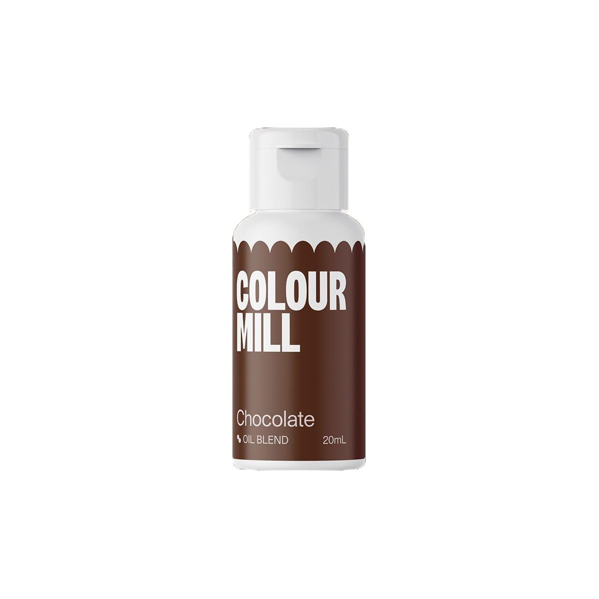Colour Mill Oil Blend Food Colouring - Chocolate | Oil-Based, High Concentration, 20 ml