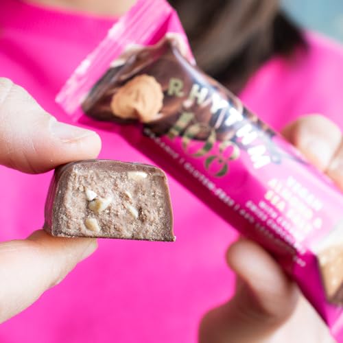 Rhythm 108 - Sweet 'n' Salty Almond Swiss Chocolate Bar (33g, Pack of 15)