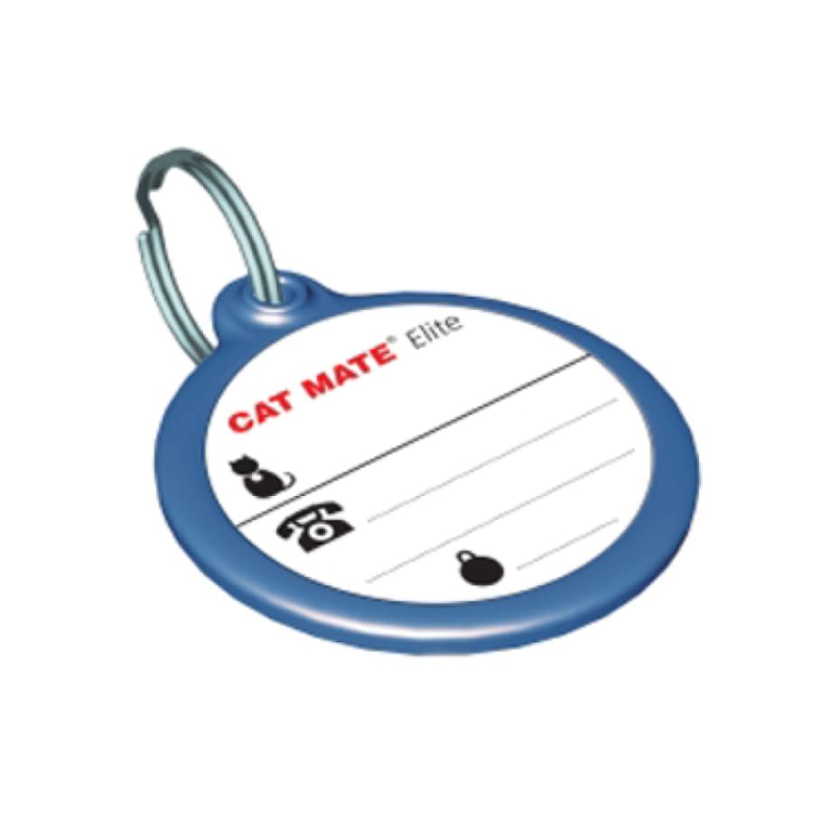 Cat Mate Electronic ID Disc - Unique Pet ID | Compatible with Cat Mate Doors | Blue 4