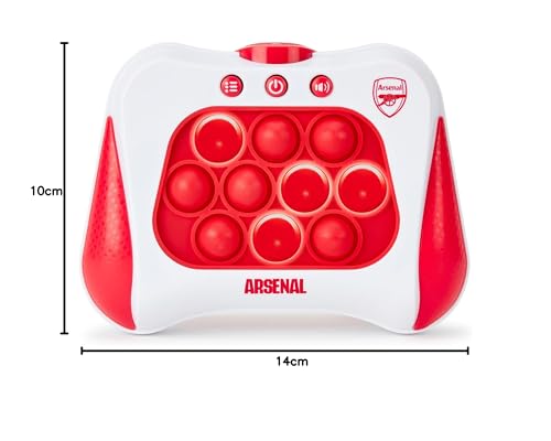 The Gift Scholars Arsenal FC Pop It Electric Lights Puzzle Game | Silicone | Unisex Children 8