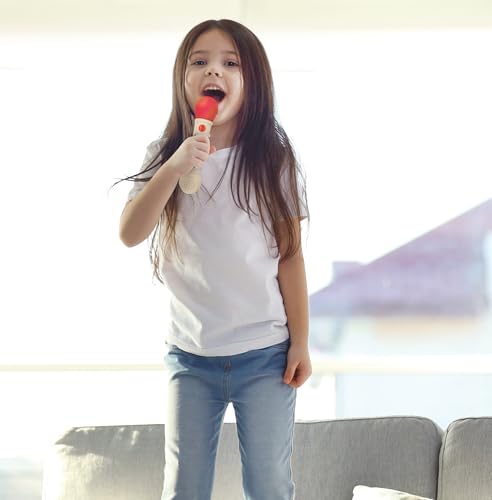 LEXIBOOK Moana Lighting Microphone - Musical Toy with Built-in Speaker & Light Effects 6