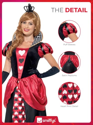 Smiffys Royal Red Queen Costume - L - UK Size 16-18 (45489S)