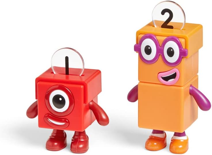 Numberblocks One and Two Bike Adventure - Tandem Bike Playset for Ages 3-7 2
