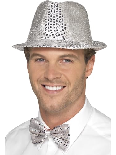 Smiffys Unisex Sequin Trilby Hat (44380)