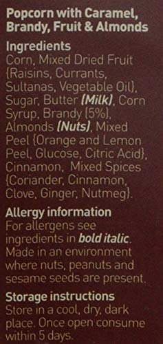 Joe & Seph's Mince Pie Popcorn Pouch 80g - Festive Flavoured Popcorn with Brandy & Spices 8