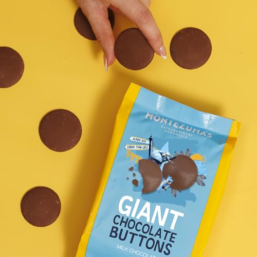 Montezuma Giant Milk Chocolate Buttons, Gluten Free, 120g 4