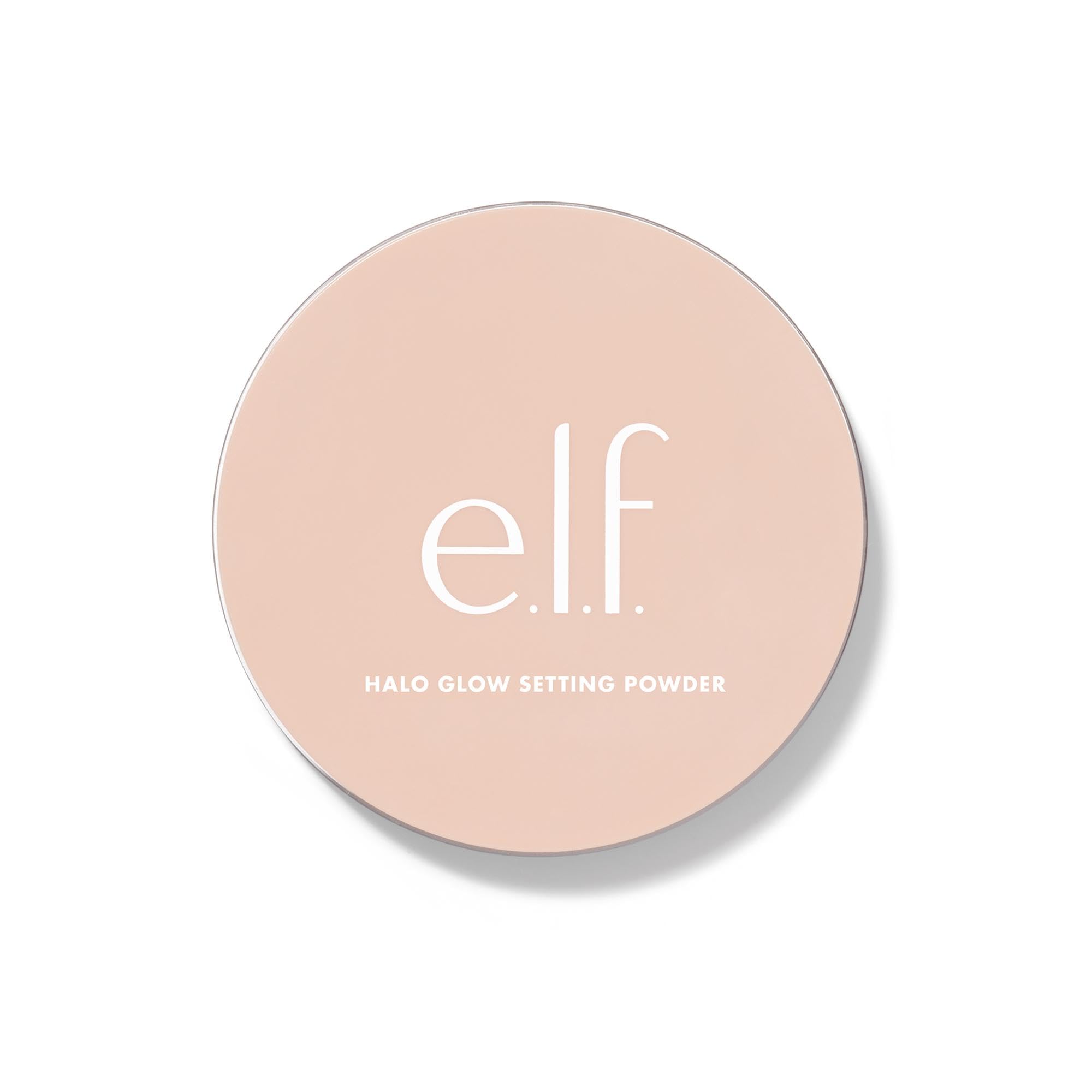 e.l.f. Halo Glow Setting Powder - Blurring, Smooths Complexion | Light Shade | 6.8g 3
