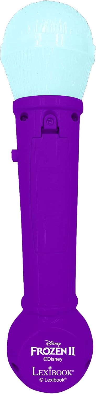 Lexibook Frozen Microphone for Kids - Light-Up Singing Toy with Built-in Speaker & Demo Songs 2