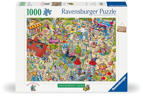 Ravensburger Ray’s Comic Series Funny Holiday Resort Jigsaw Puzzle - 1000 Pieces | 70x50cm