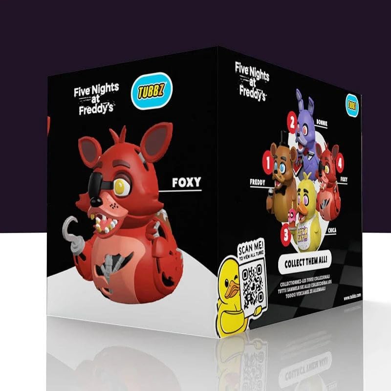 TUBBZ Boxed Edition Five Nights at Freddy's - Foxy Cosplaying Rubber Duck 3