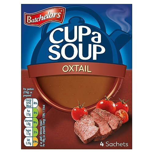 Batchelors Cup a Soup Oxtail Instant Soup Sachets, 78g Box (Pack of 9) 2
