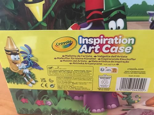 Crayola Inspiration Art Case - 155-Piece Kids Art Supply Set with Crayons, Markers & Pencils