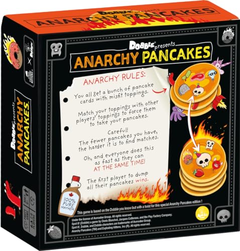 Asmodee Anarchy Pancakes Card Game 5