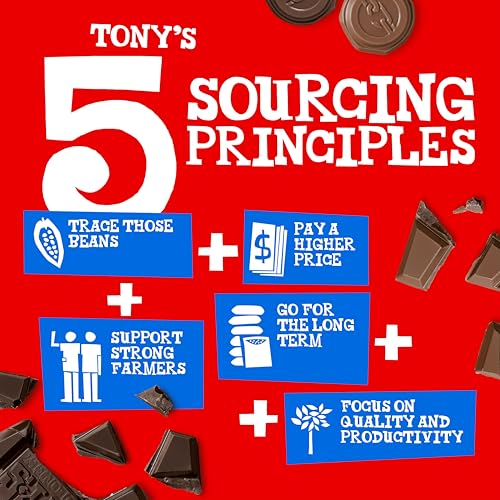 Tony's Chocolonely Extended Rainbow Tasting Pack - 8 Bars, 385g, Assorted Flavours 10