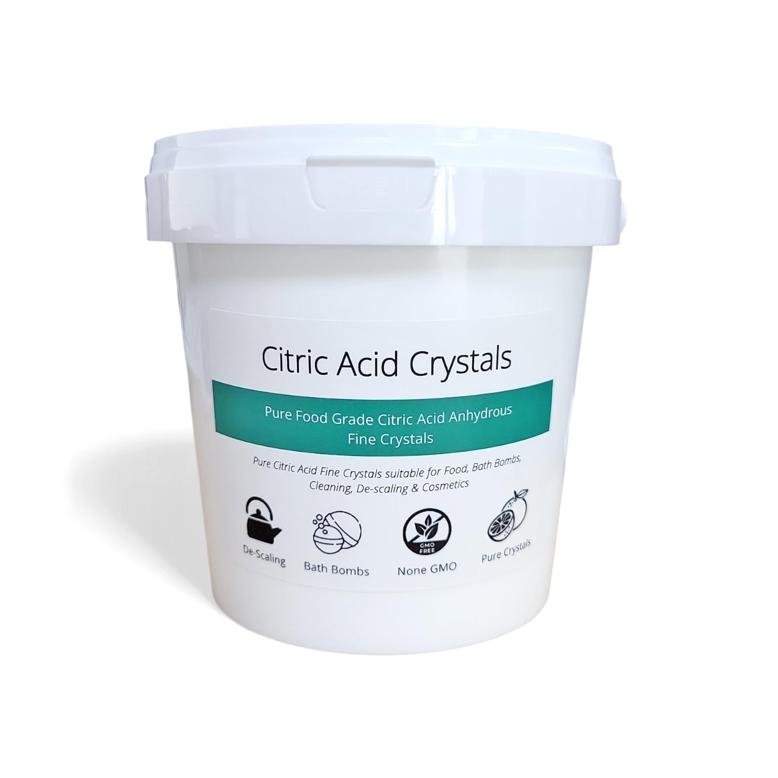 Intralabs Citric Acid 1.1kg - Food Grade De-Scaler & Multi-Purpose Cleaner