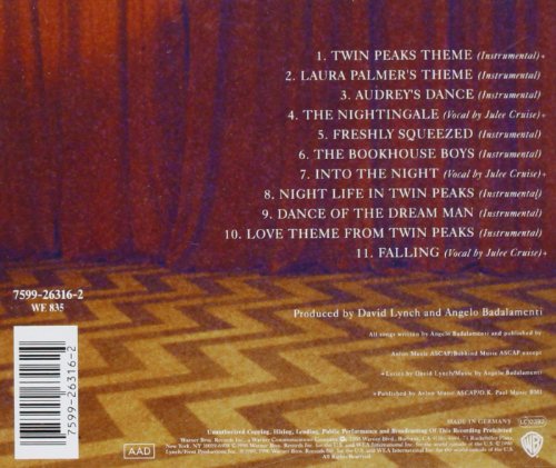Various Artists - Twin Peaks Soundtrack [CD]