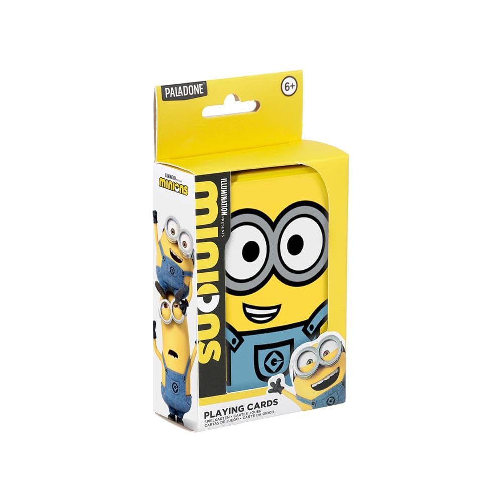Paladone Minions Illustrated Playing Cards - Officially Licensed Despicable Me | Includes Collectible Tin