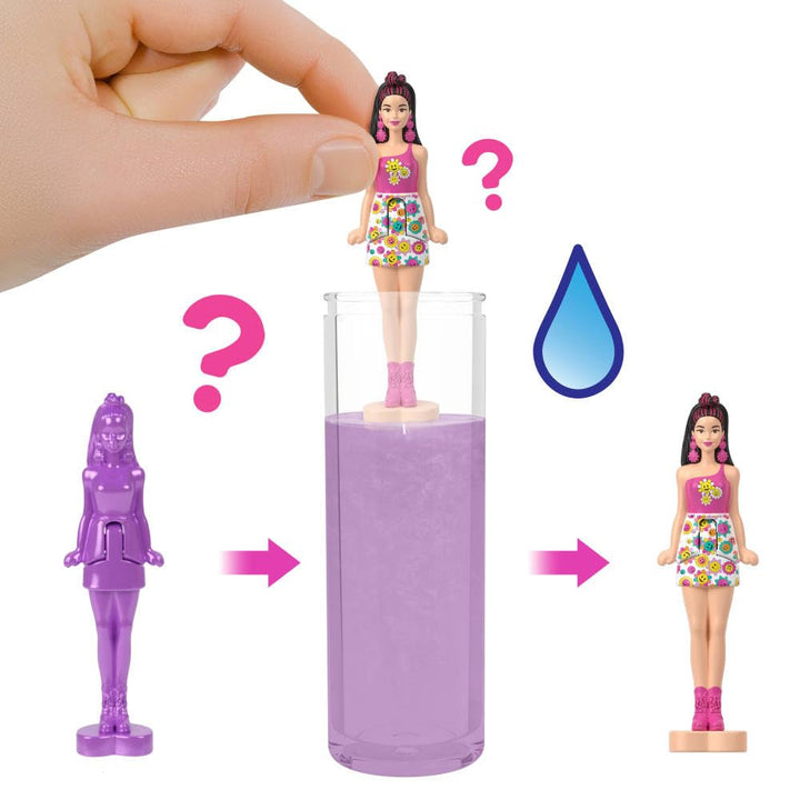 Barbie Mini Barbie Land 5-Pack Pop Reveal Dolls - 1.5-inch Collectible Dolls for Kids 4+