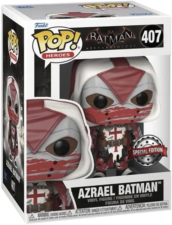 Funko Pop! DC Comics Batman: Arkham Knight - Azrael Vinyl Figure (407)