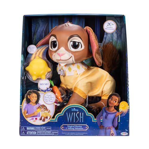 Disney WISH Interactive Valentino & Star Large Doll - Inspired by the New Disney Christmas Movie