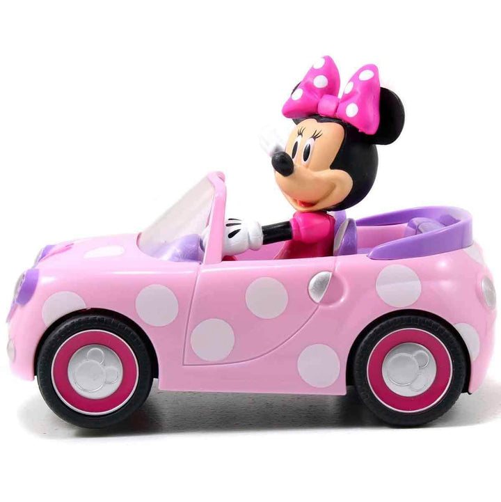 Simba Minnie Mouse Remote Control Roadster - Pink 1:24 Scale Vehicle for Kids
