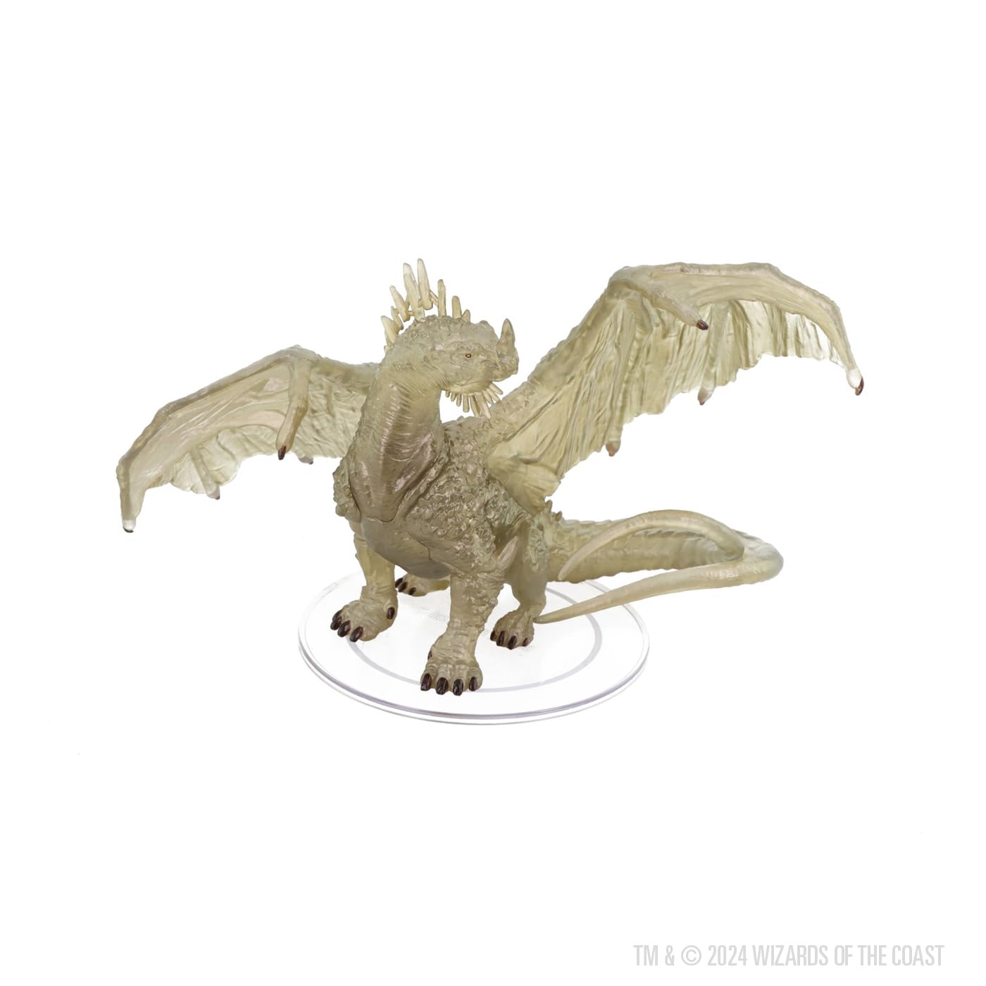 WizKids D&D Icons of the Realms Adult Crystal Dragon Miniature 2